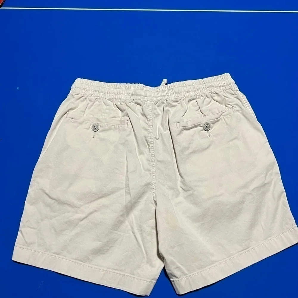 J. Crew Men’s Khaki Draw String Short. Excellent Condition. Size SM
